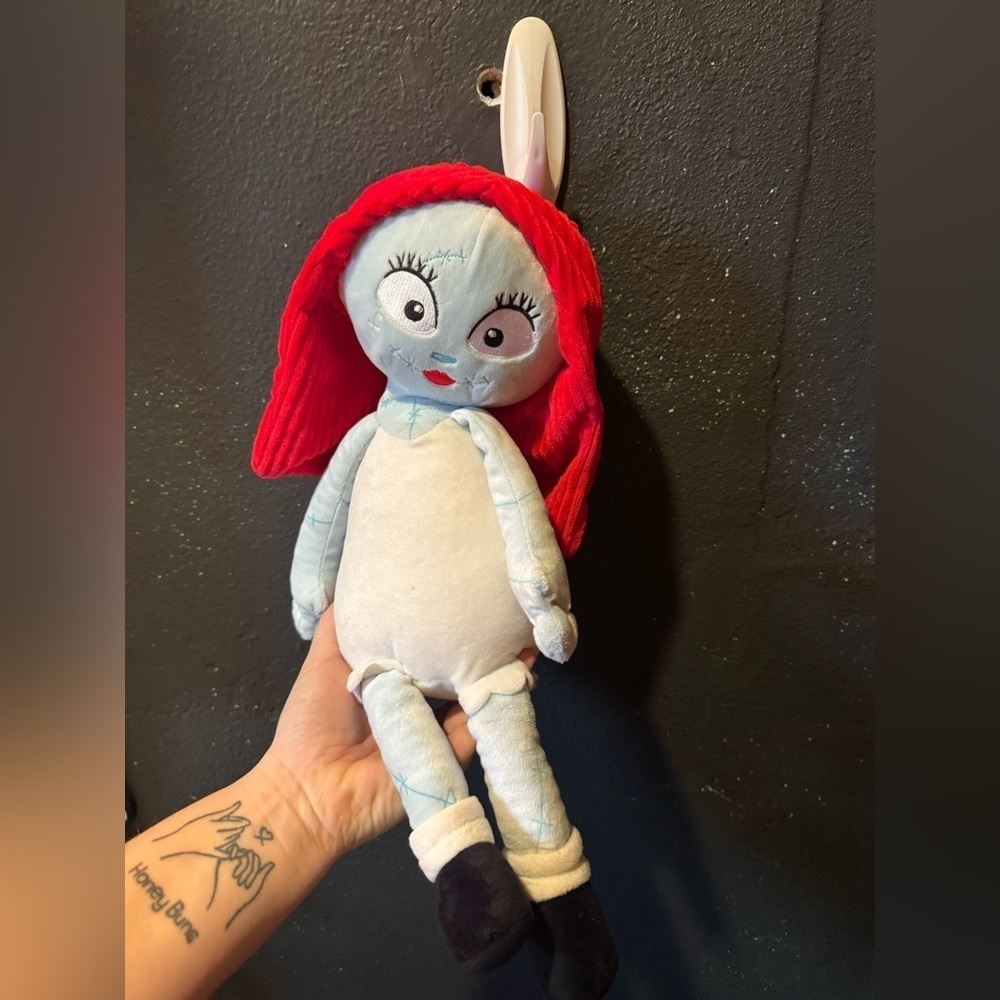 Disney X Scentsy Buddy Stuffed Doll with Red Hair and Blue Skin